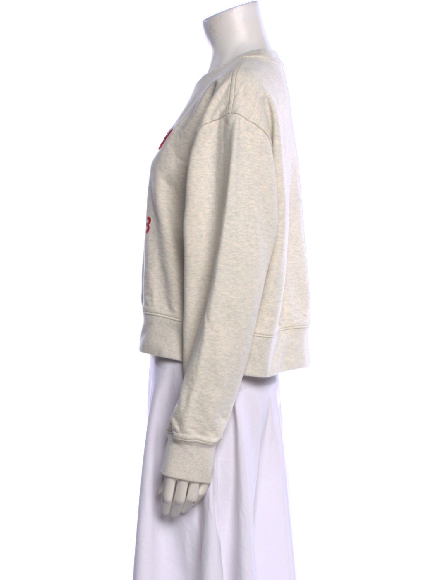 MCM Graphic Print Crew Neck Sweatshirt