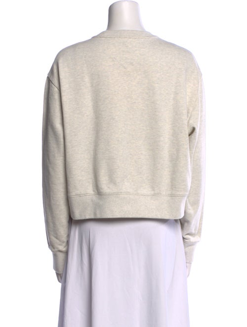 MCM Graphic Print Crew Neck Sweatshirt