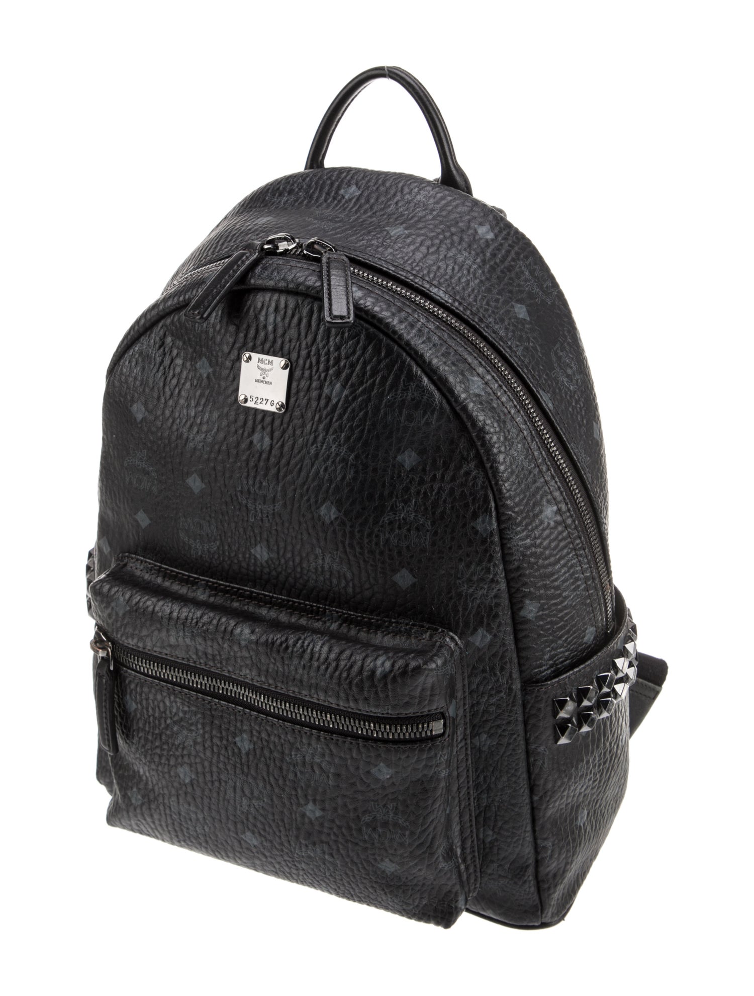 MCM Leather Backpack