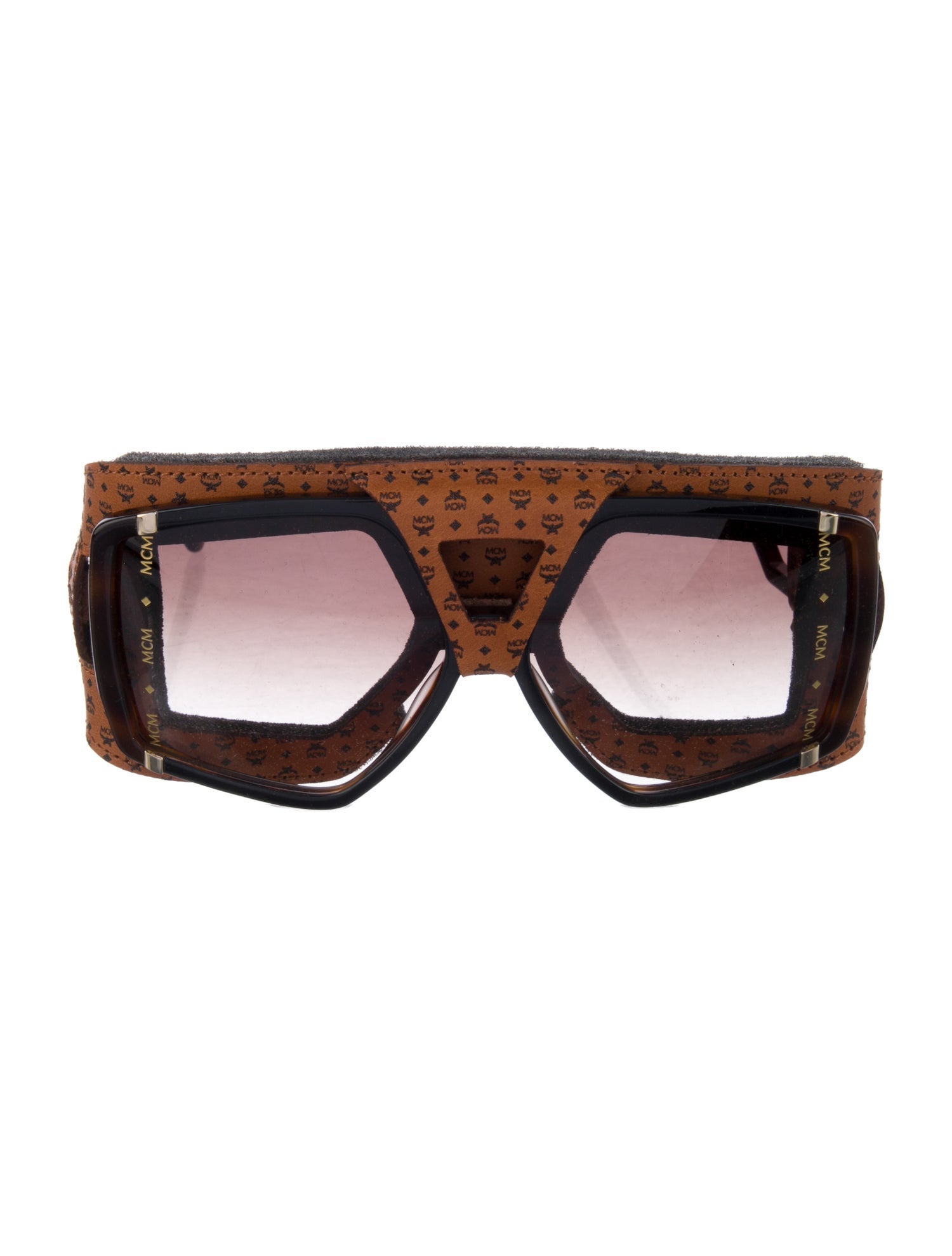 MCM Oversize Gradient Sunglasses
