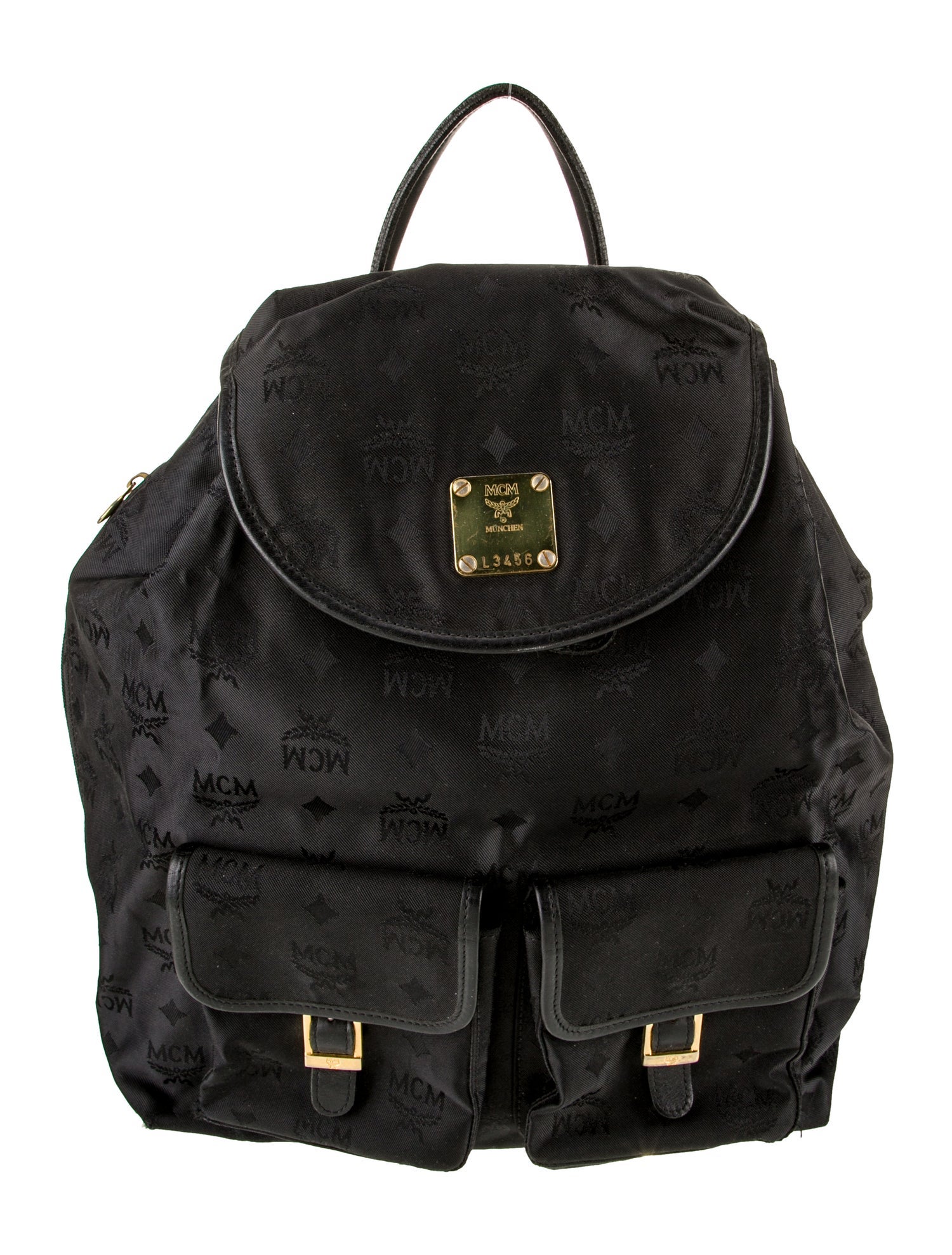 MCM Nylon Backpack
