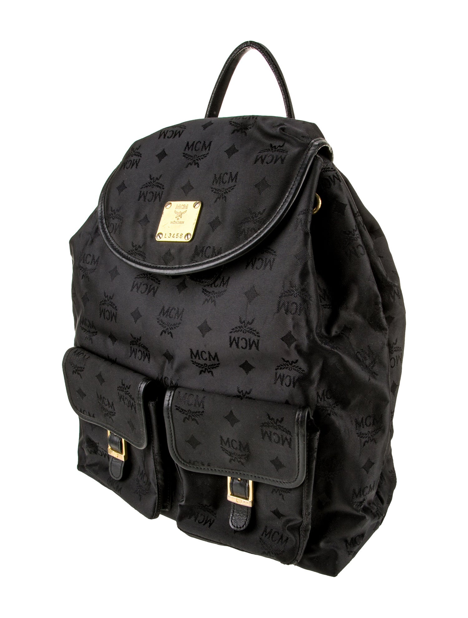 MCM Nylon Backpack