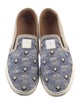 MCM Denim Printed Sneakers