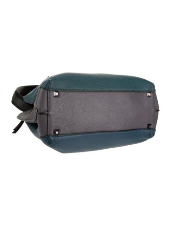 MCM Leather Top Handle Bag