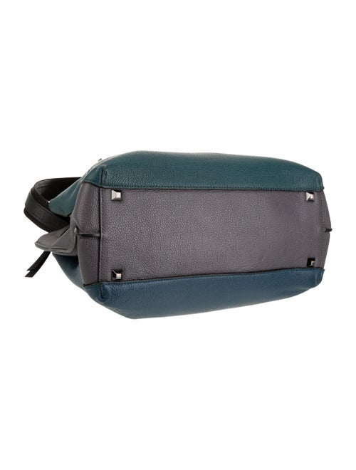 MCM Leather Top Handle Bag