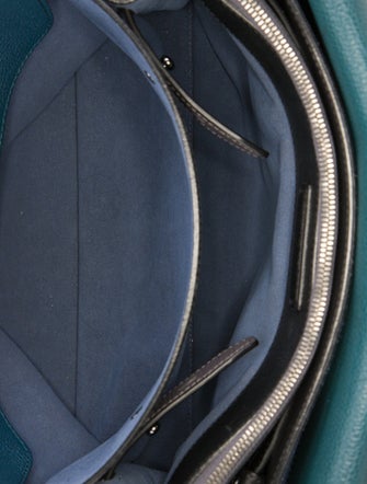 MCM Leather Top Handle Bag