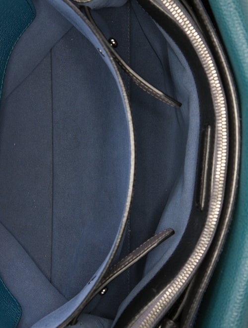 MCM Leather Top Handle Bag