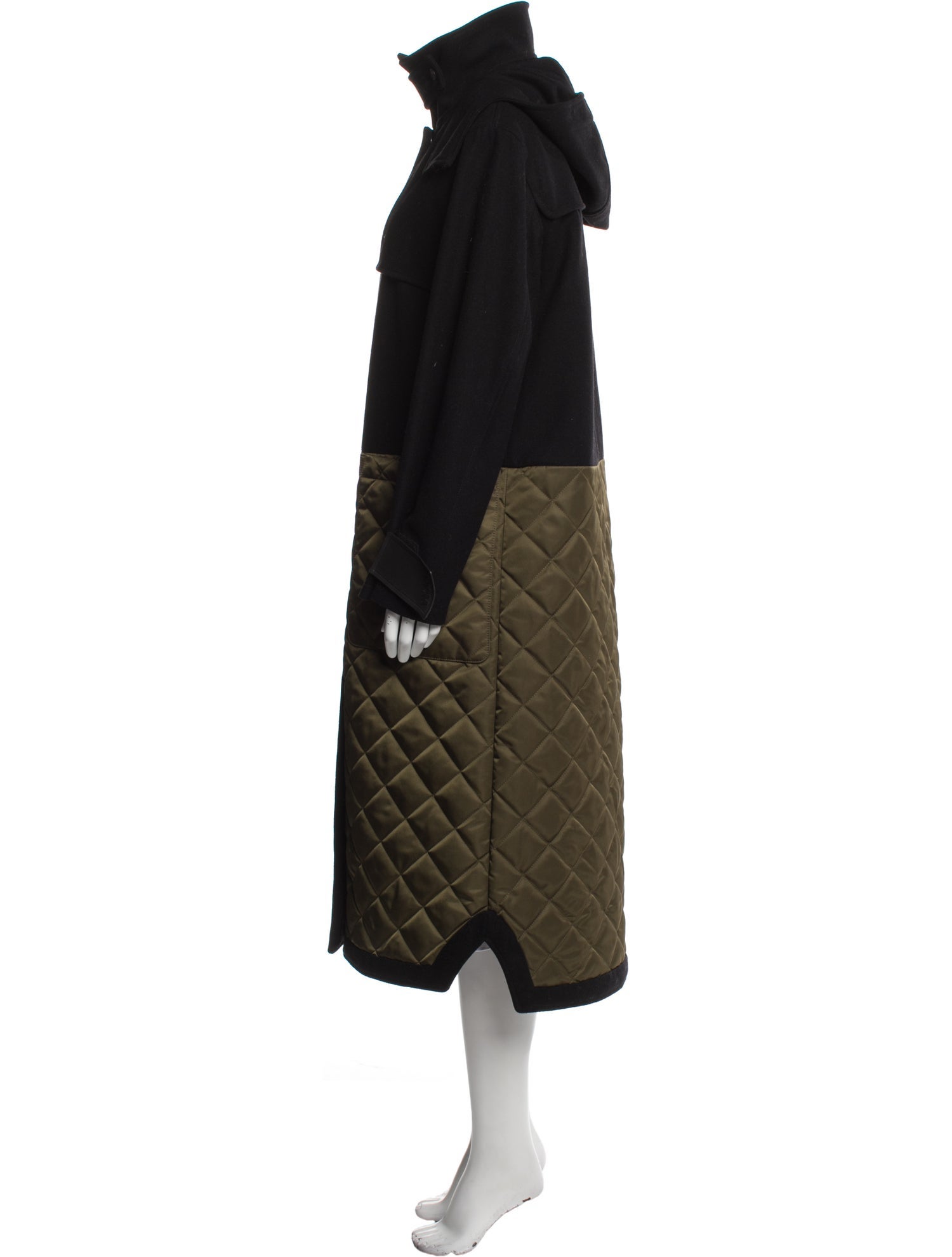 MCM Wool Printed Coat