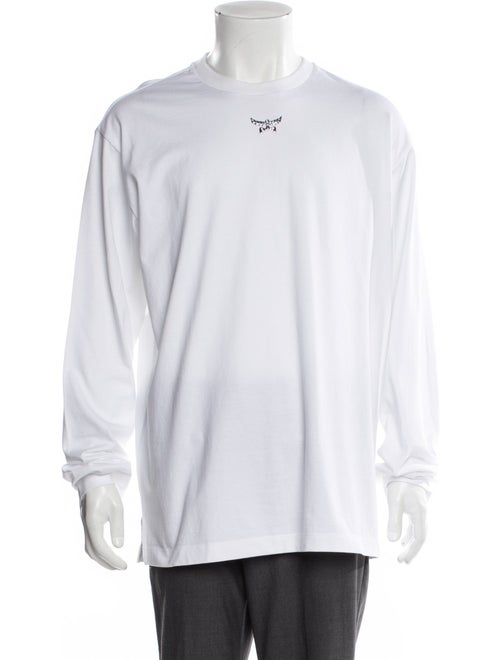 MCM Graphic Print Crew Neck T-Shirt