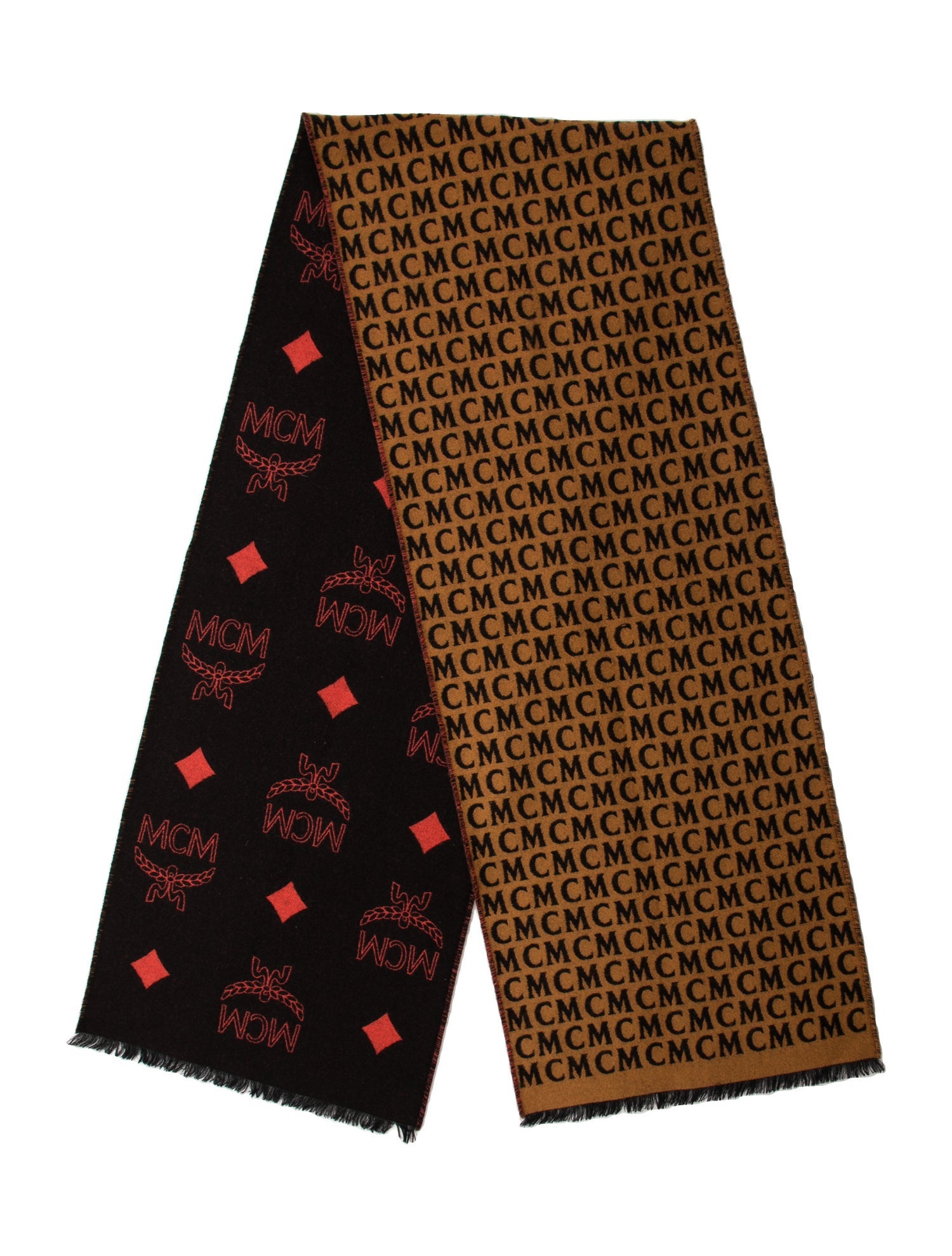 MCM Wool Printed Scarf
