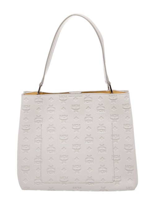 MCM Monogram Top Handle Bag