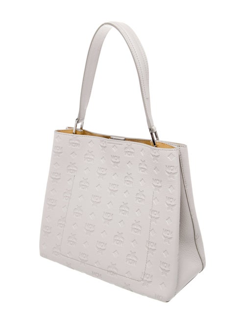 MCM Monogram Top Handle Bag