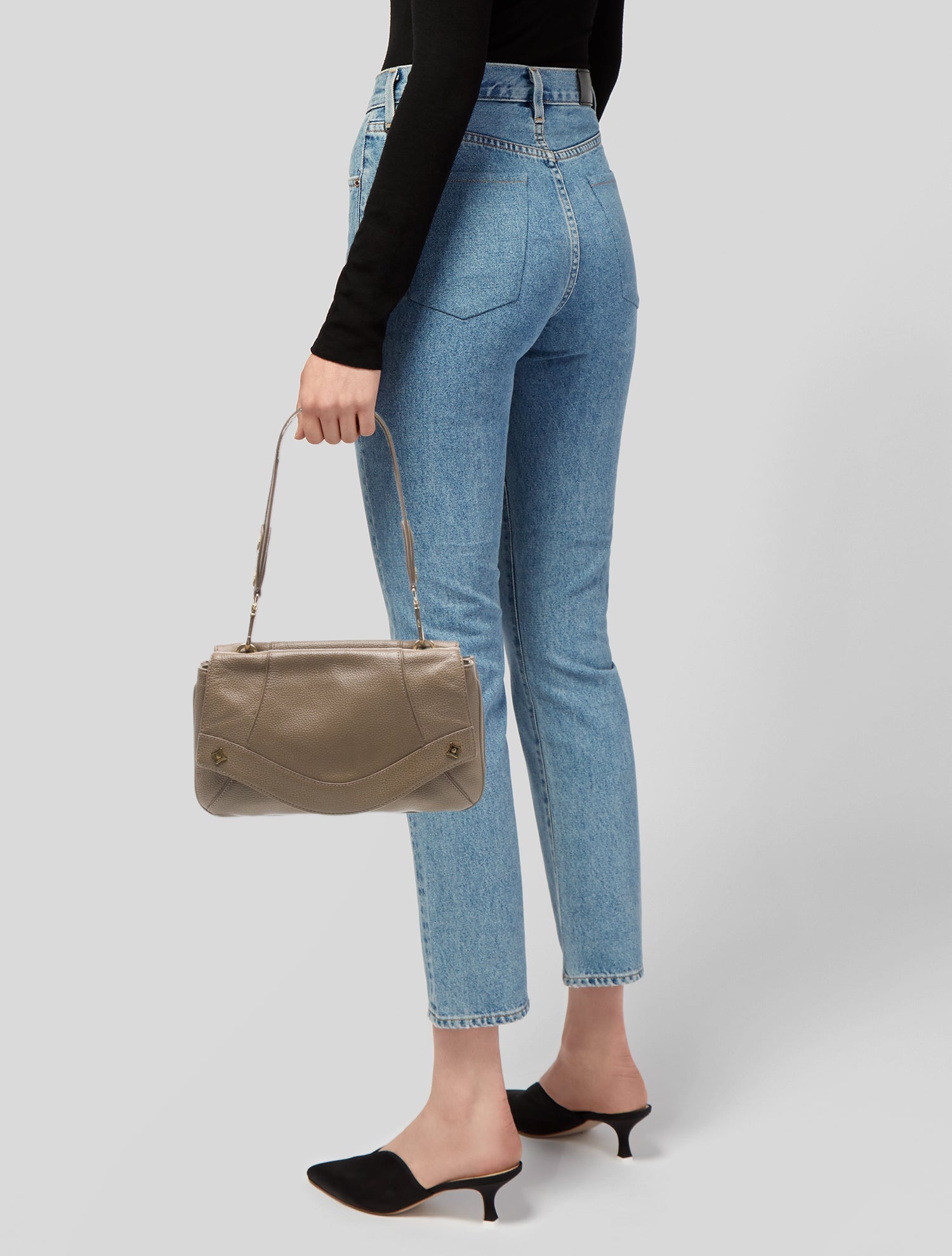 MCM Leather Shoulder Bag