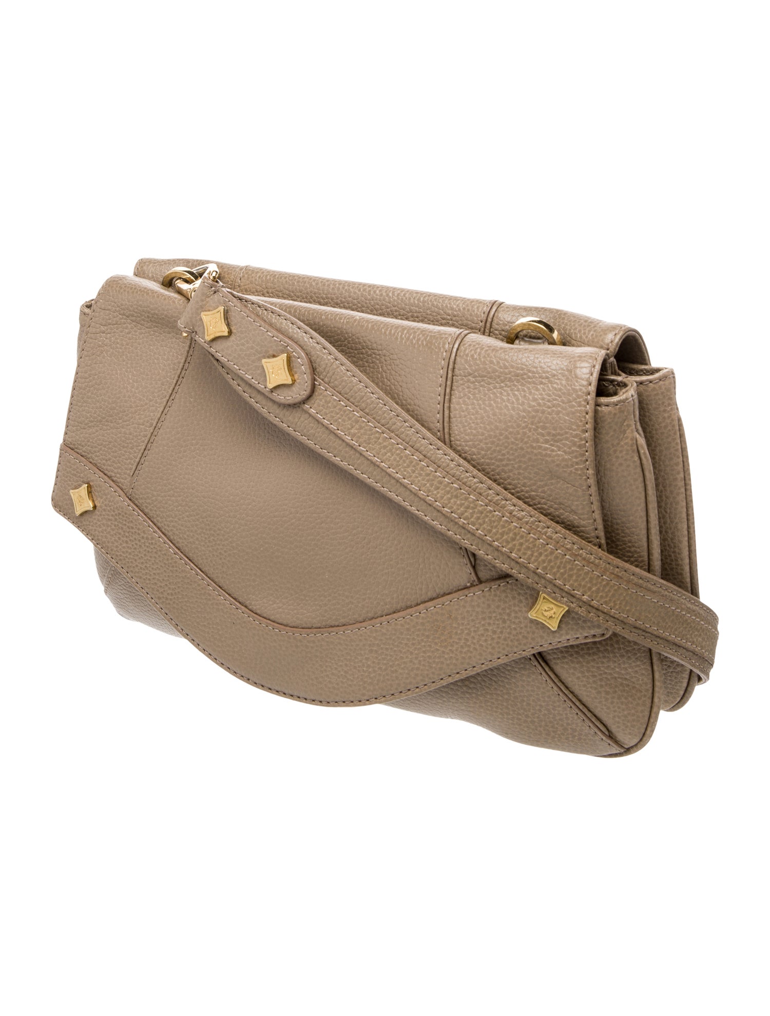 MCM Leather Shoulder Bag