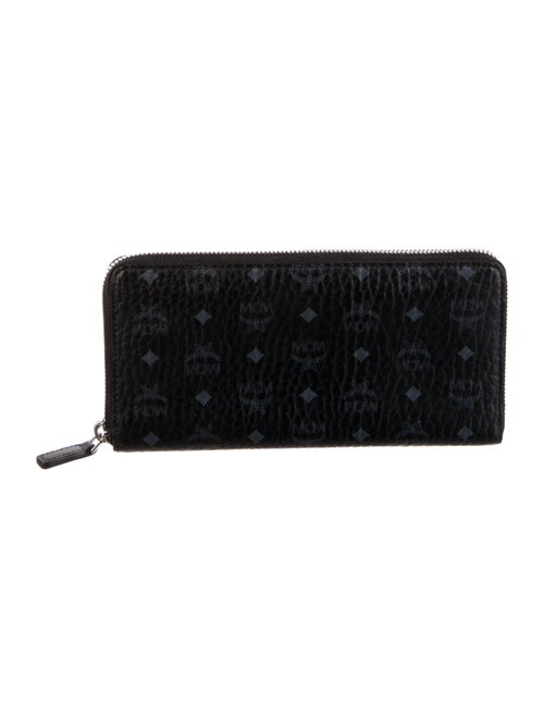 MCM Leather Printed Continental Wallet