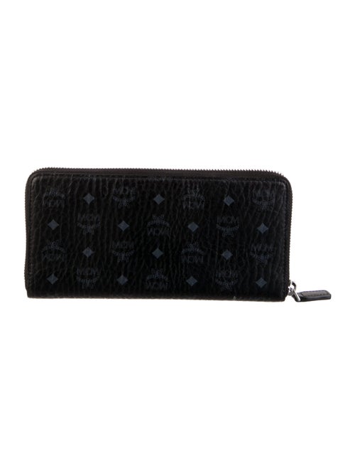 MCM Leather Printed Continental Wallet