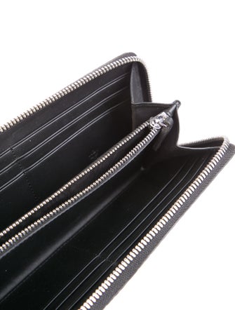 MCM Leather Printed Continental Wallet