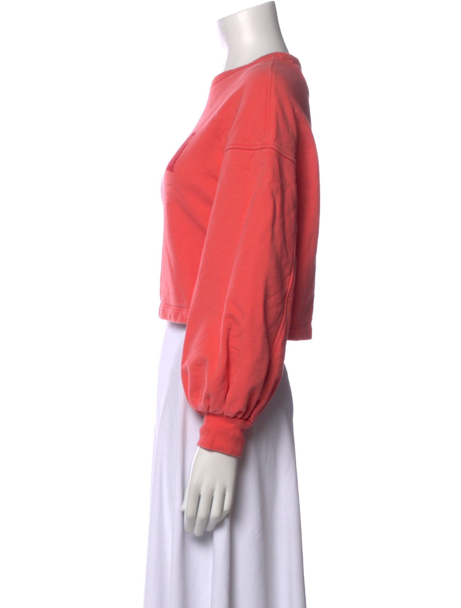 MCM Graphic Print Crew Neck Sweatshirt