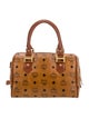 MCM Visetos Top Handle Bag