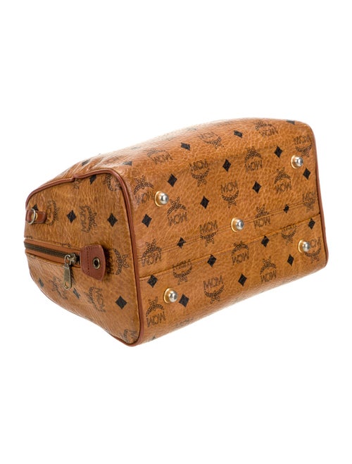 MCM Visetos Top Handle Bag