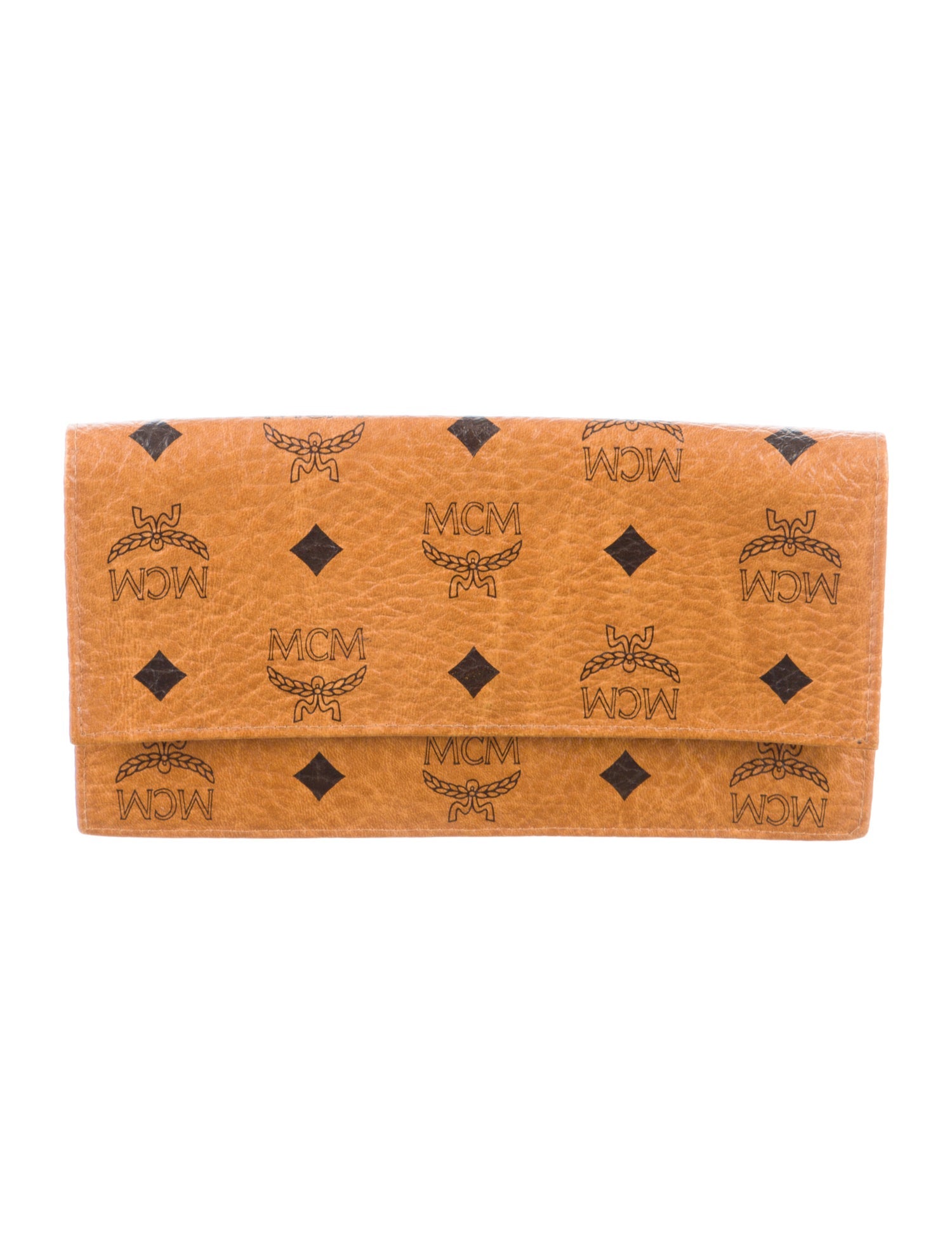 MCM Visetos Leather Wallet