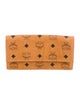 MCM Visetos Leather Wallet