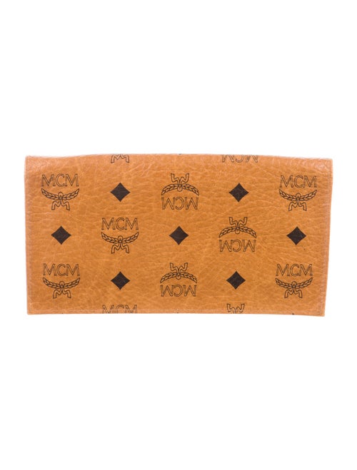 MCM Visetos Leather Wallet