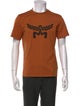 MCM Graphic Print Crew Neck T-Shirt