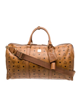 MCM Leather Weekender Bag