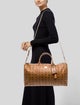 MCM Leather Weekender Bag