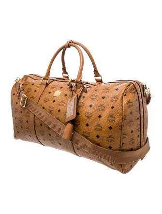 MCM Leather Weekender Bag