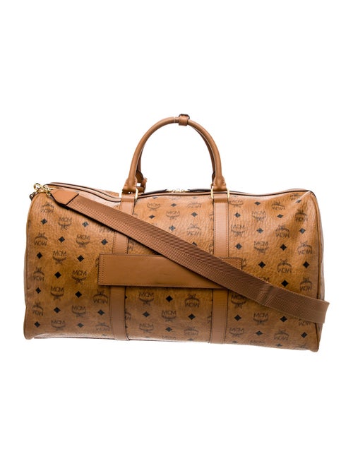 MCM Leather Weekender Bag