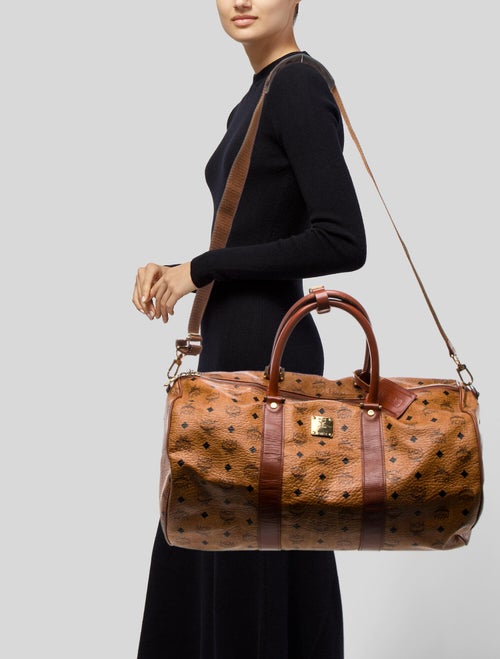 MCM Visetos Weekender Bag