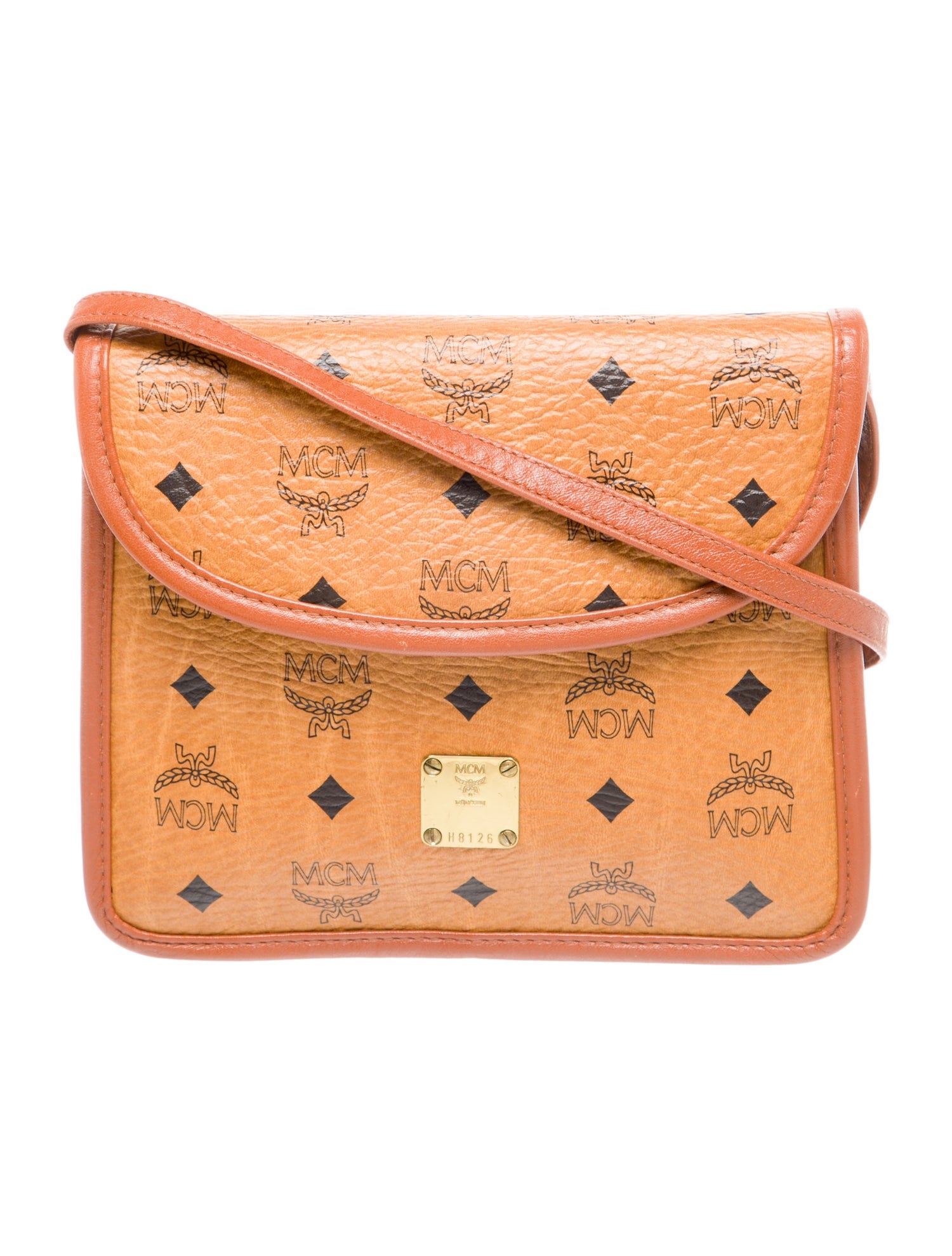 MCM Visetos Crossbody Bag Vintage