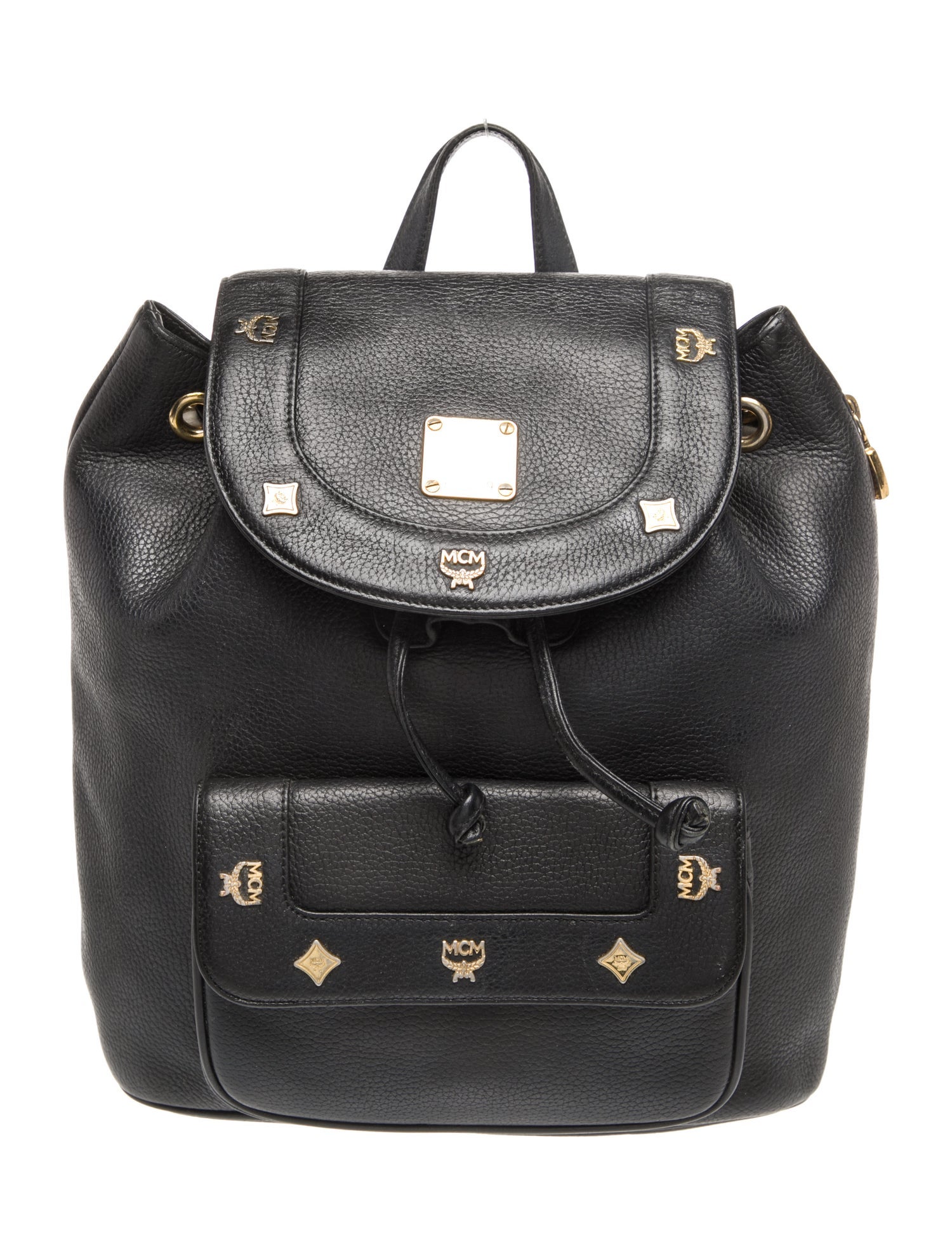MCM Leather Backpack