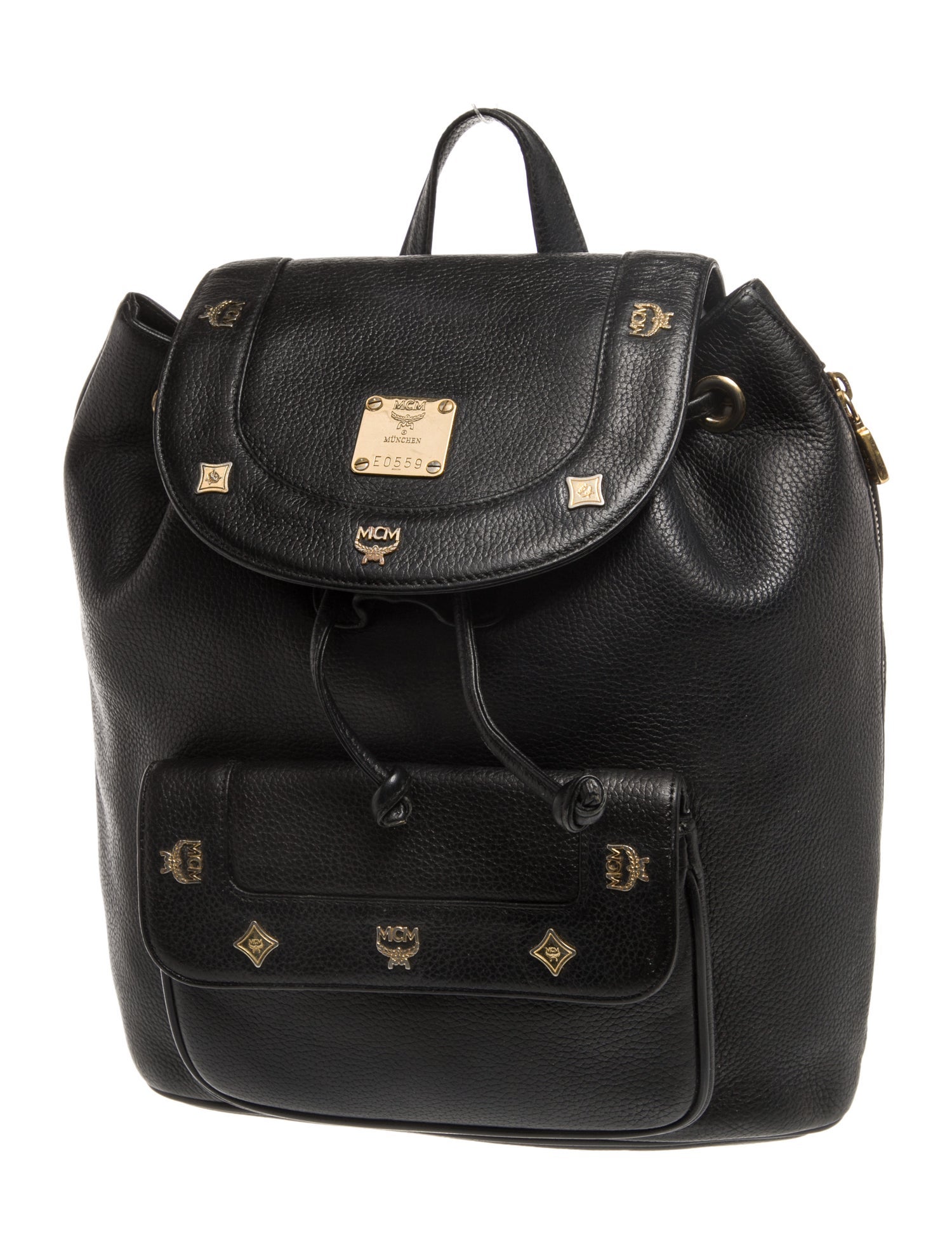 MCM Leather Backpack