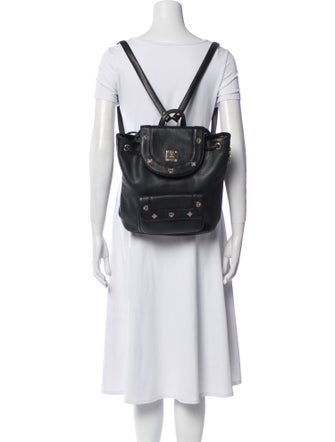 MCM Leather Backpack