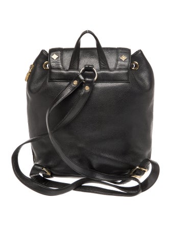 MCM Leather Backpack