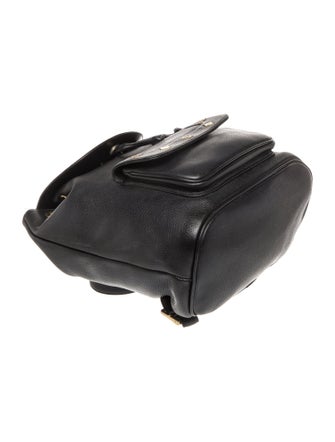 MCM Leather Backpack