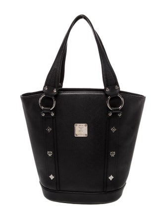 MCM Leather Bucket Bag