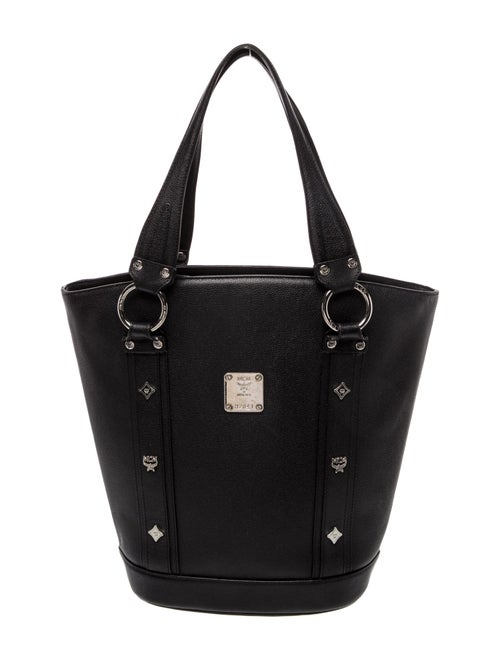 MCM Leather Bucket Bag