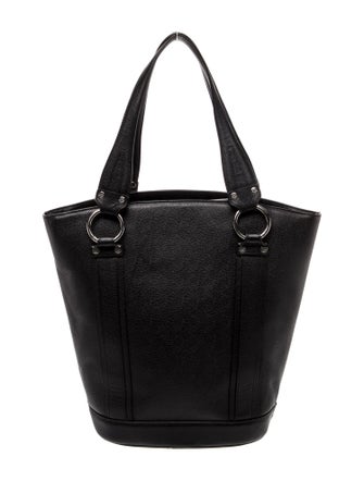 MCM Leather Bucket Bag