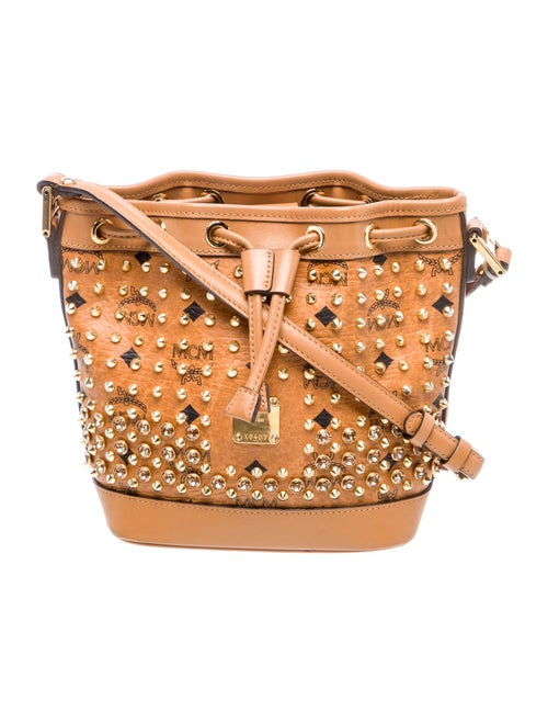 MCM Visetos Bucket Bag