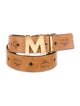 MCM Visetos Reversible Leather Belt Kit