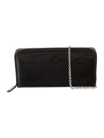 MCM Patent Leather Continental Wallet