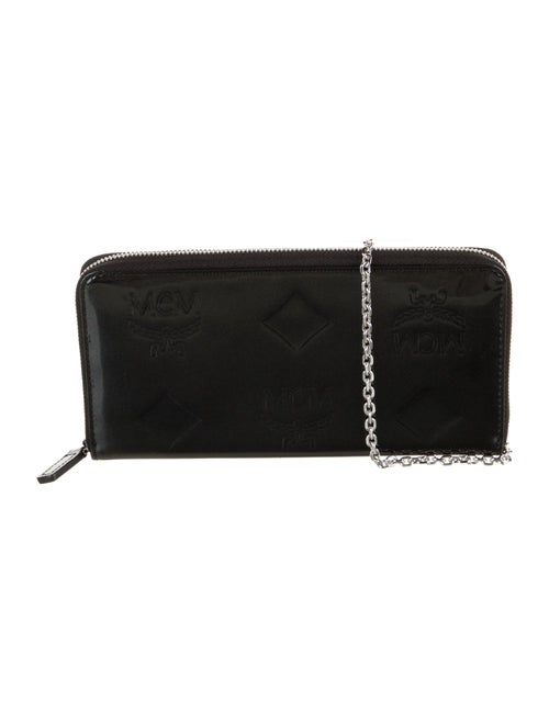 MCM Patent Leather Continental Wallet