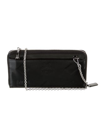 MCM Patent Leather Continental Wallet