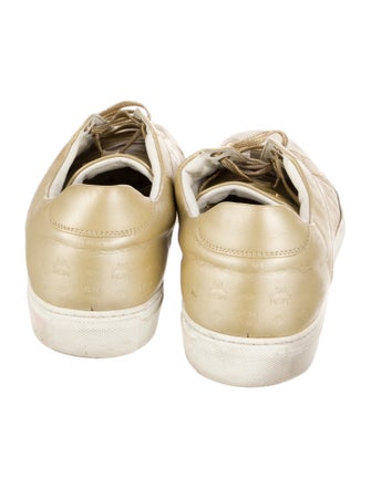 MCM Leather Sneakers
