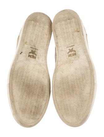 MCM Leather Sneakers