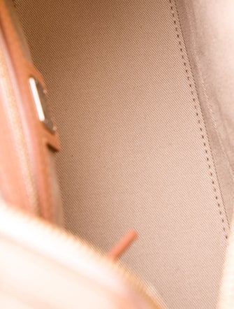 MCM Leather Top Handle Bag